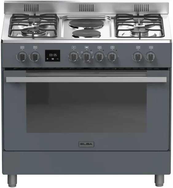 Elba 04/9S4EX737SG Stainless Steel Automatic Gas Stove With Electric Oven