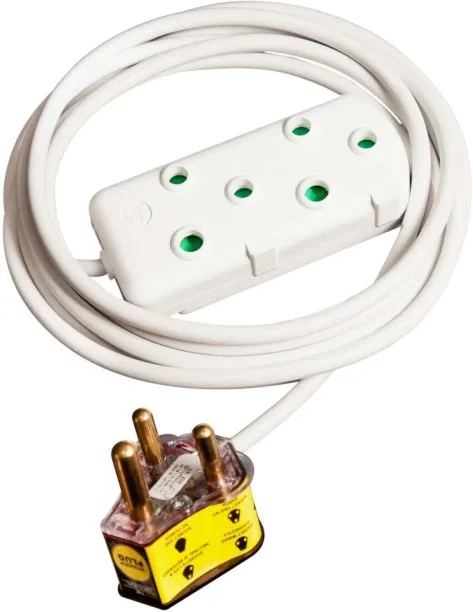 Powerworx Surge Extension Cord 2 Socket Extension Boards