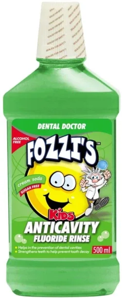 FOZZI'S Dntl Doc Mthwsh - Creamsoda